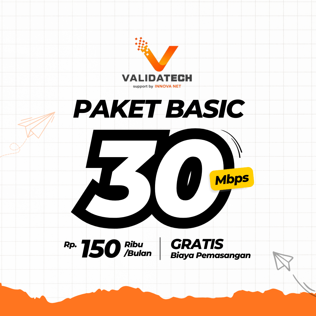 Paket Basic - 30 Mbps 🌐